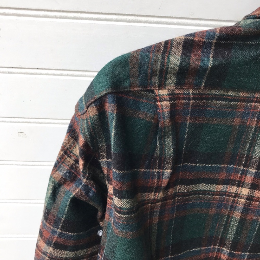 Pendleton Vintage Classic Plaid Button Shirt - image 4